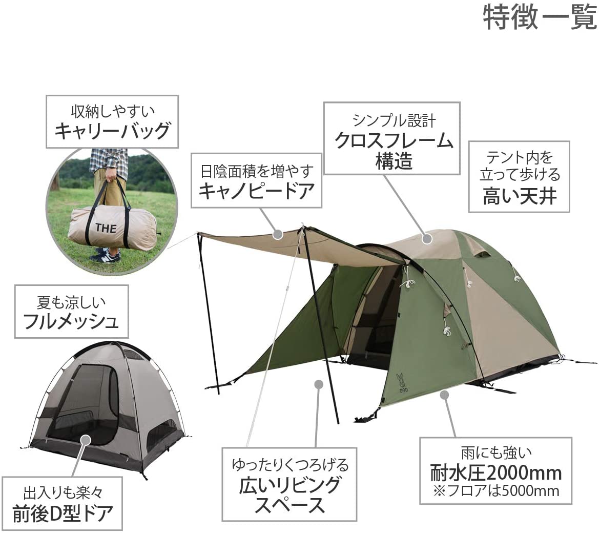 the tent M